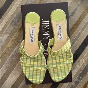 COPY - Jimmy Choo Lime/Yellow sandal